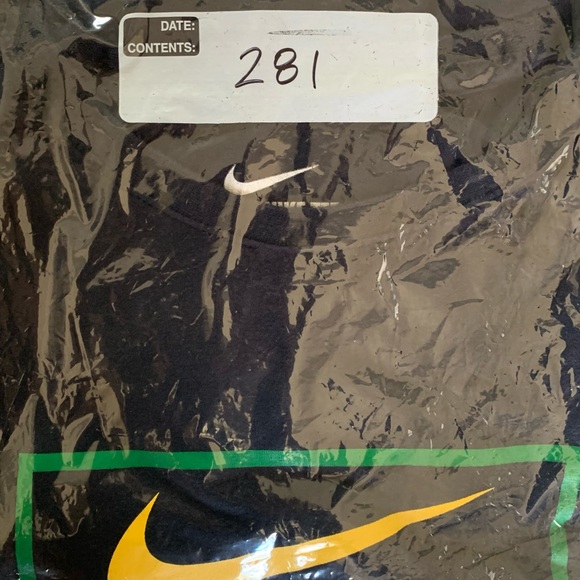 SOLD Nike Tee Athletic Cut Brasil Brazil XXL Men Green Yellow Blue Black Check - Picture 9 of 9